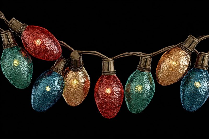 Christmas Lights Hanging in Kansas City, MO