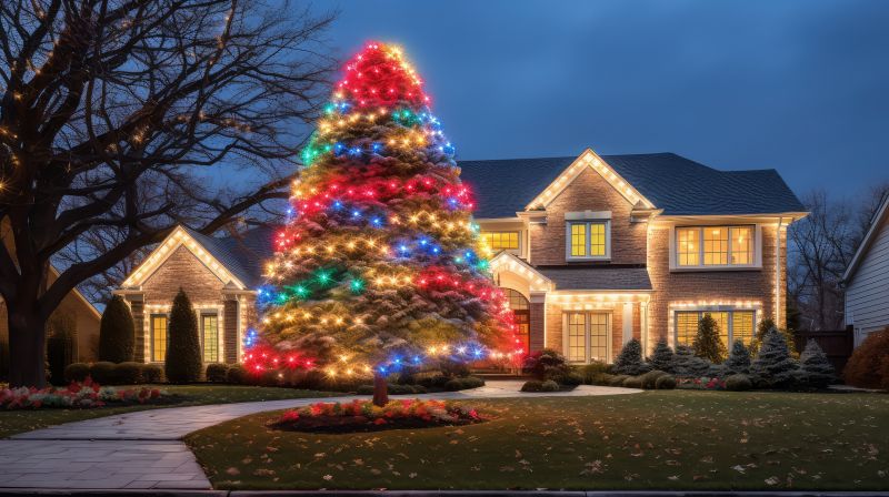Outdoor Christmas Light Installations