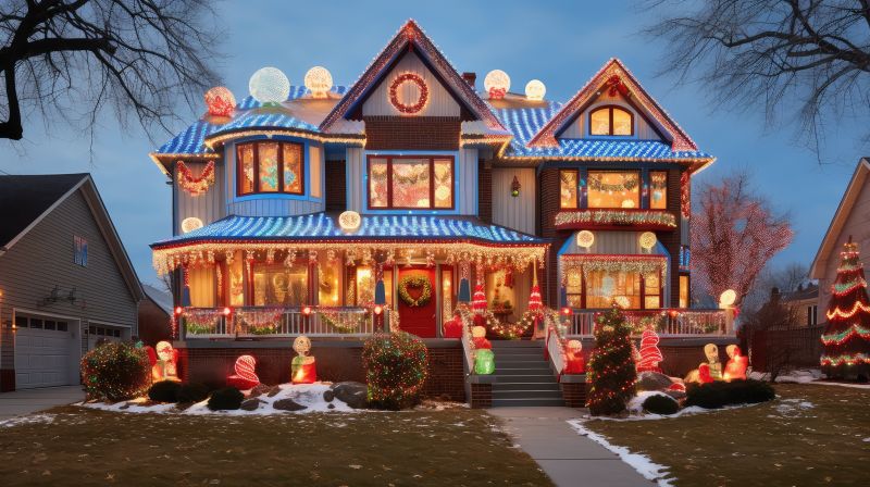 Holiday Lights Installation in Kansas City, KS